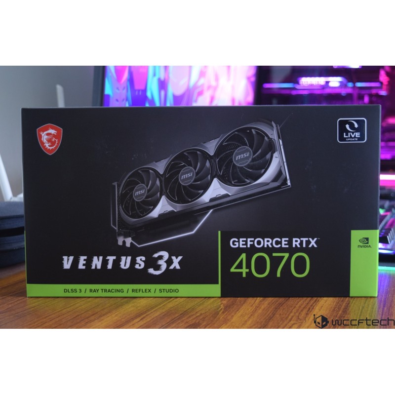MSI GeForce RTX 4070 Ventus 3X